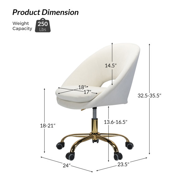 Kelly clarkson home lydia task chair sale